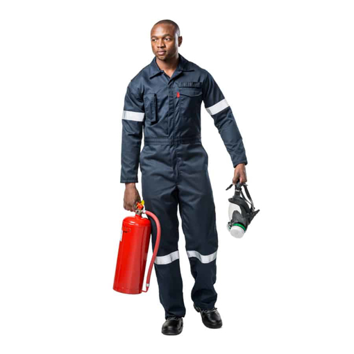 Picture of Boilersuit S42 Nomex Flame Navy Blue & Reflect