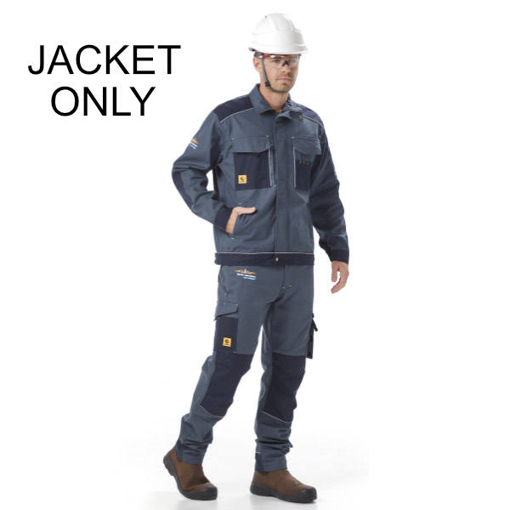 Picture of Jacket Utility Flame + Acid AF Blue X-Large