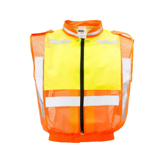 Picture of Reflective Vest Lime/Orange No Sleeves 2X-Large