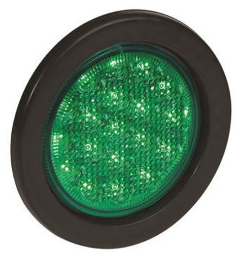 Picture of Trucklite Green 19 LED - Rubber Fit
