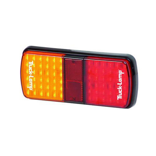 Picture of Taillight Rectangular LED Amber/Red 10-30V