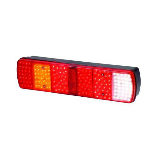 Picture of Taillight Rectangular LED Amber/Red/White Left 24V
