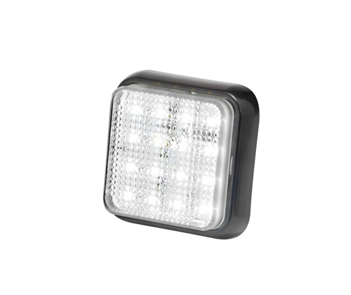 Picture of Taillight Square LED White 10-30V  80mm