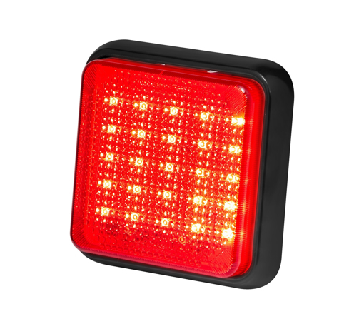 Picture of Taillight Square LED Red 10-30V 100mm