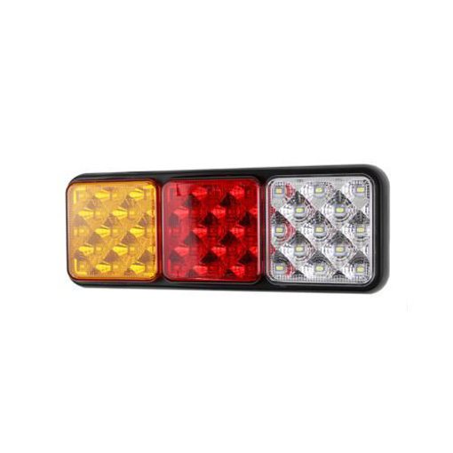 Picture of Taillight Rectangular LED Amber/Red/White 10-30V