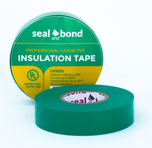 Picture of Insulation Tape 20Mx18x0.180mm Green