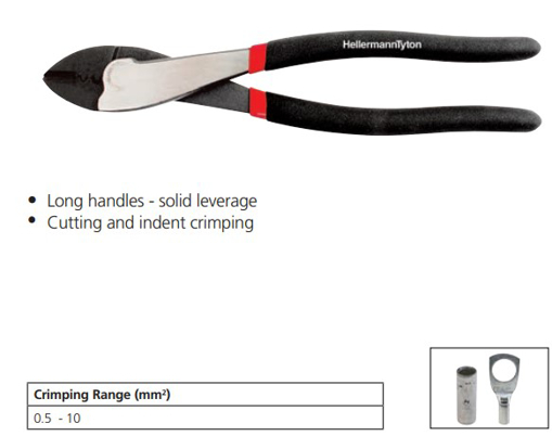 Picture of Crimping Plier Pre-Insulated 0.5-10mm²