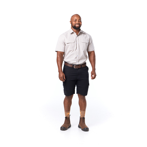Picture of Shirt Short Horizon Khaki X-Large