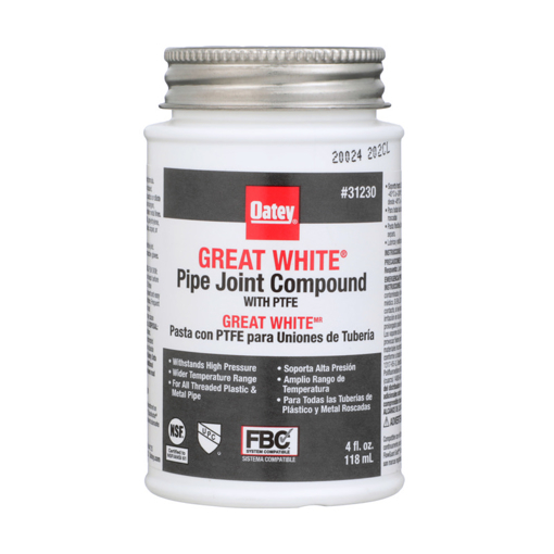Picture of Pipe Joint Sealing Compound Great White PTFE 118ml