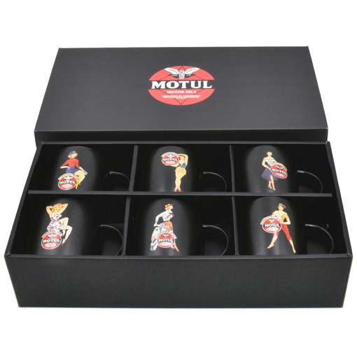 Picture of Coffee Mug Set 340ml Motul Historical 6 Piece